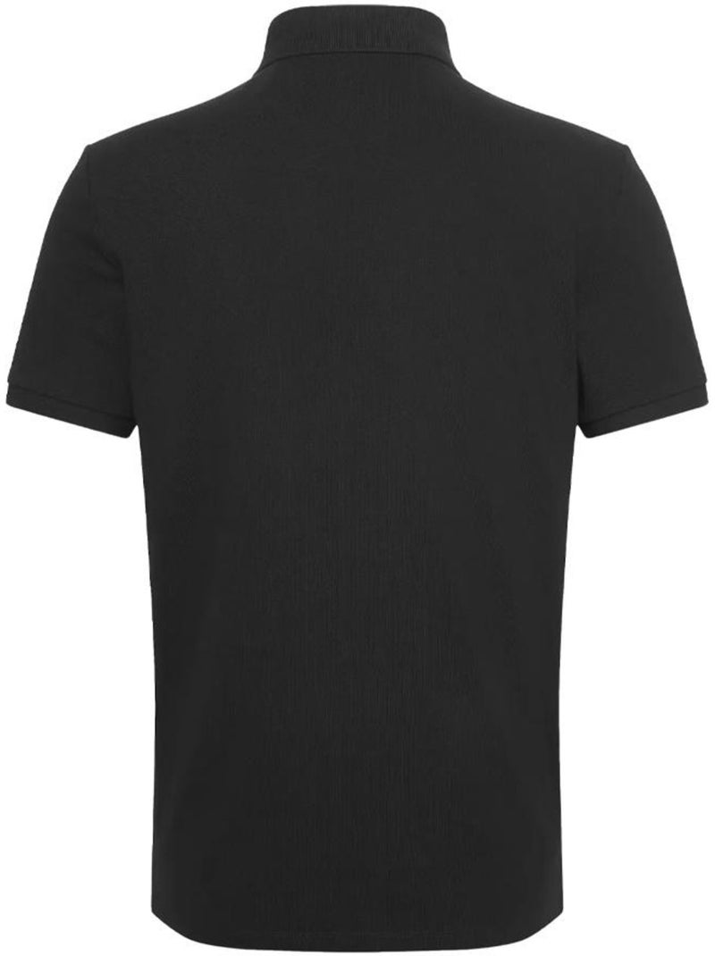 Polo Calvin Klein Jeans Monogram Piqué Preto para Homem Preto - Kiabi