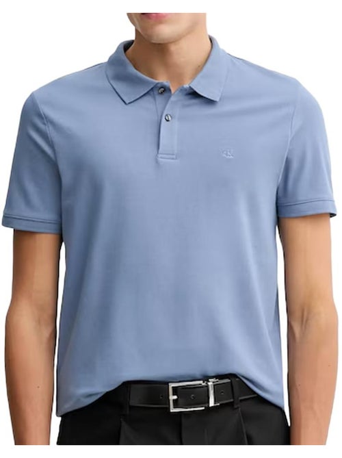Polo Calvin Klein Jeans Refined Azul para Homem - Kiabi Polo Calvin Klein Jeans Refined Azul para Homem - Kiabi