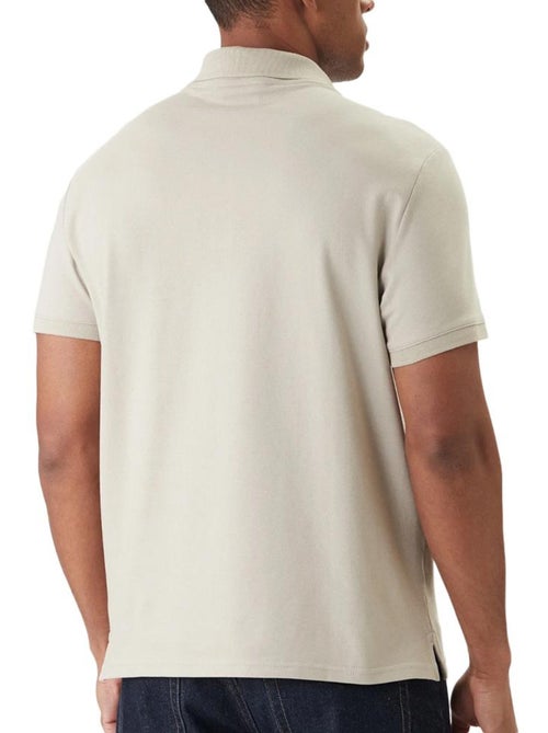 Polo Calvin Klein Jeans Refined Bege para Homem - Kiabi Polo Calvin Klein Jeans Refined Bege para Homem - Kiabi