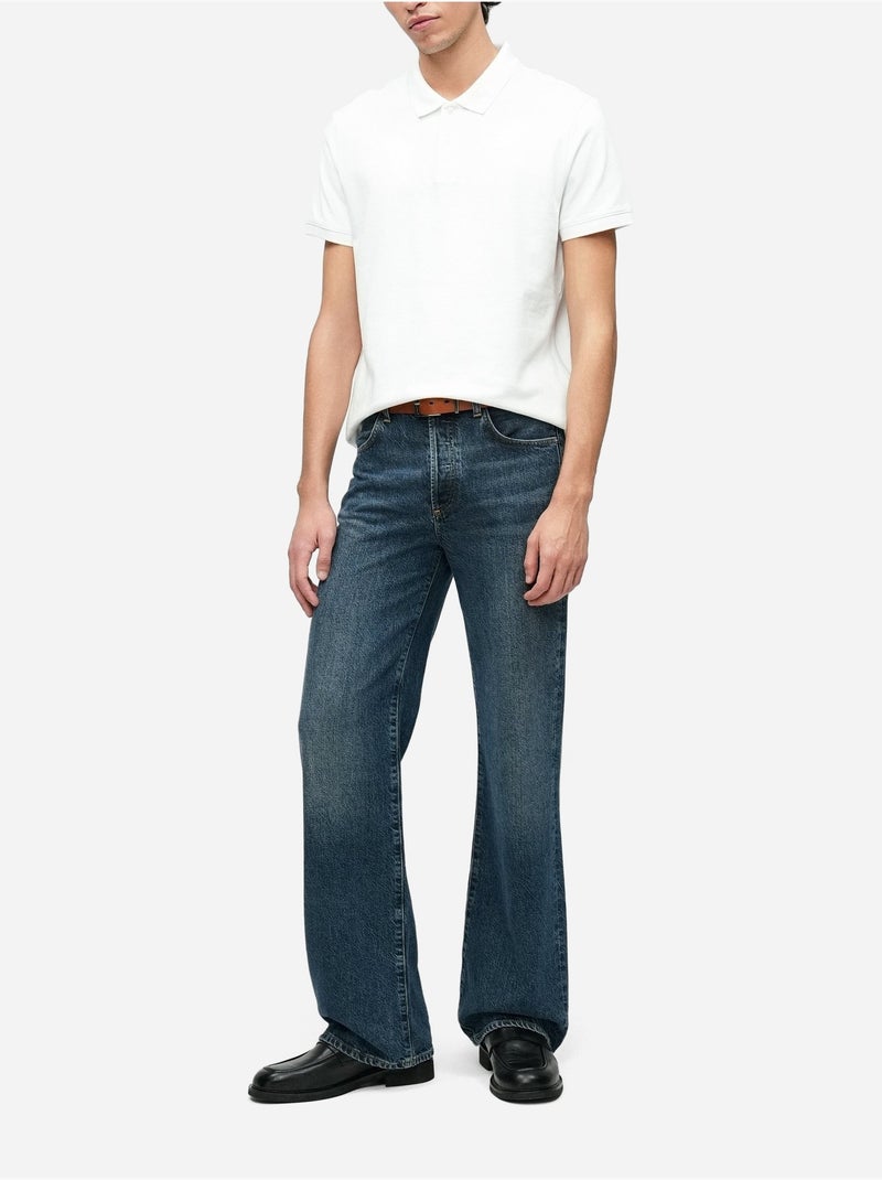 Polo calvin klein jeans refined branco para homem Branco - Kiabi