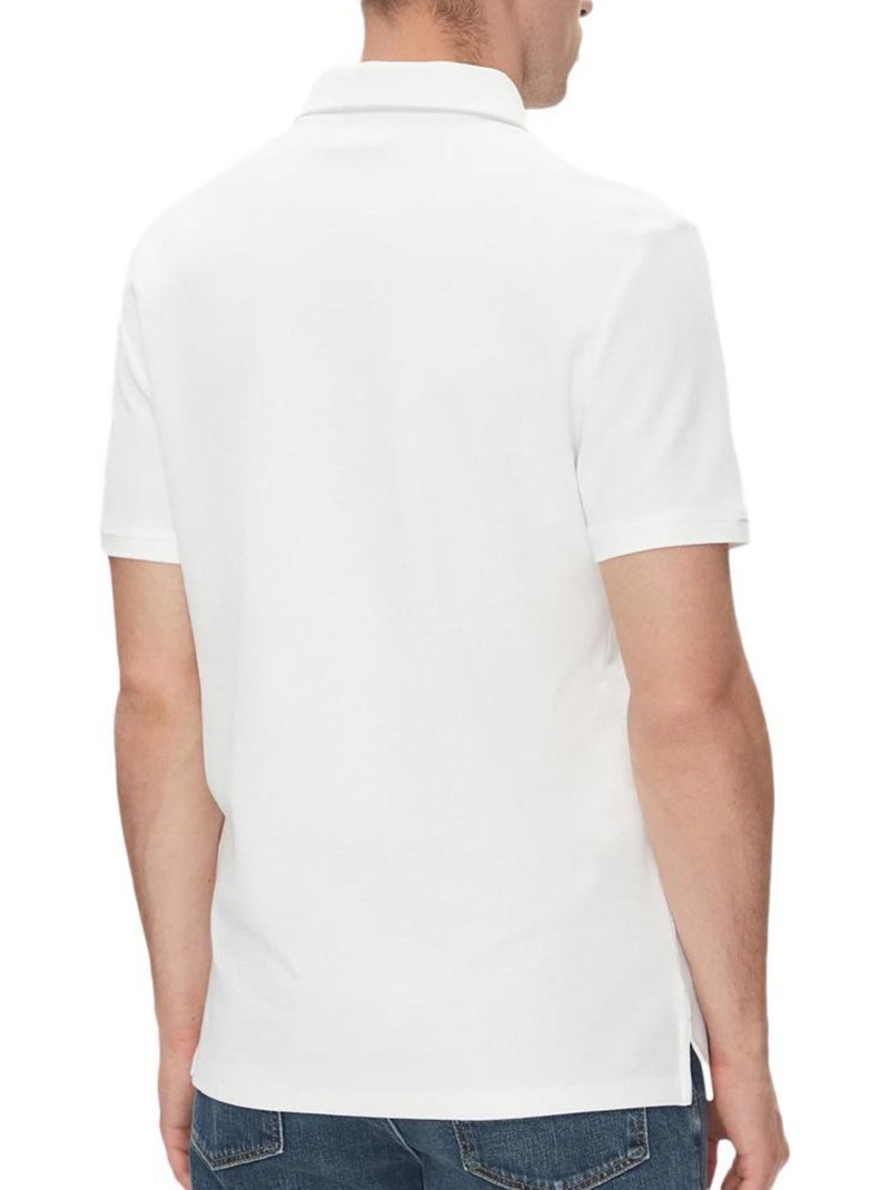 Polo Calvin Klein Jeans Refined para Homem Branco Branco - Kiabi
