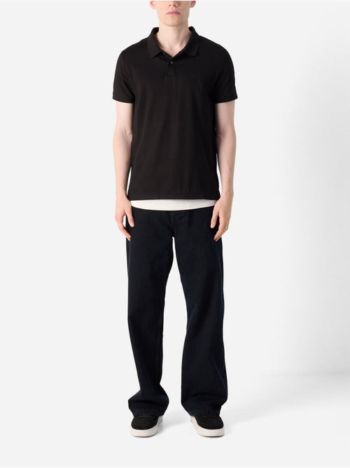 Polo calvin klein jeans refined preto para homem - Kiabi Polo calvin klein jeans refined preto para homem - Kiabi