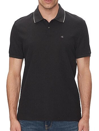 Polo Calvin Klein Jeans Refineds Preto para Homem