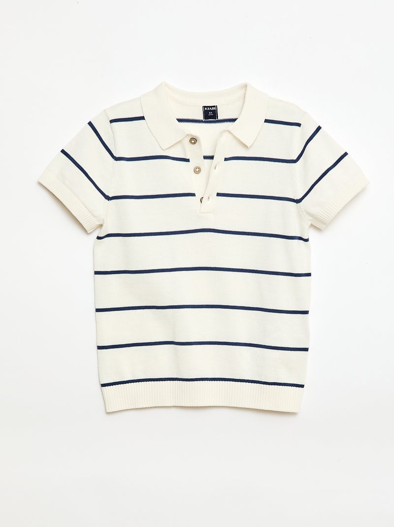 Polo camisola Bege - Kiabi