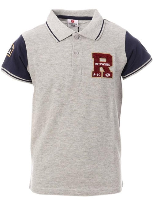 Polo Cinzento para Menino Redskins PO3044 - Kiabi Polo Cinzento para Menino Redskins PO3044 - Kiabi