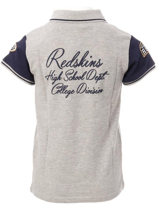 Polo Cinzento para Menino Redskins PO3044 - Kiabi Polo Cinzento para Menino Redskins PO3044 - Kiabi
