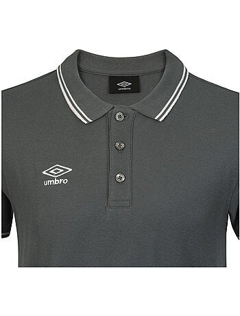 Polo Cinzento Umbro para Homem 806451