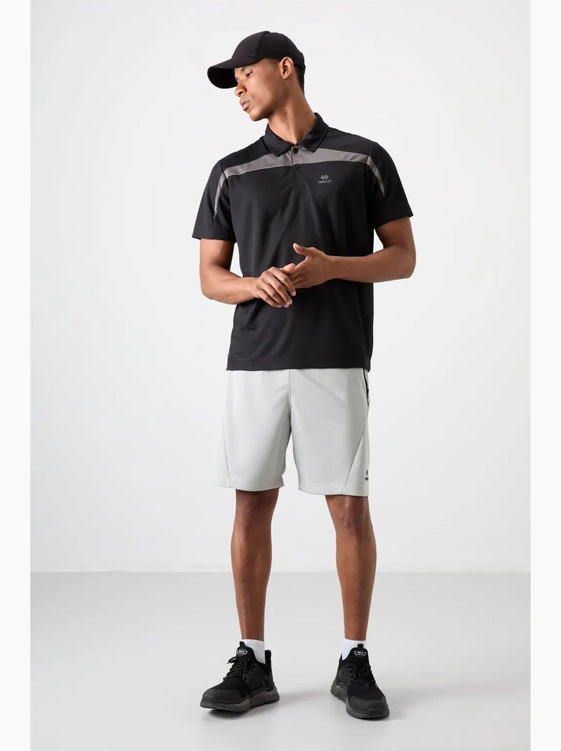 Polo color block tommy Preto - Kiabi