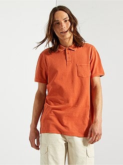 Polo com bolso frontal - Kiabi