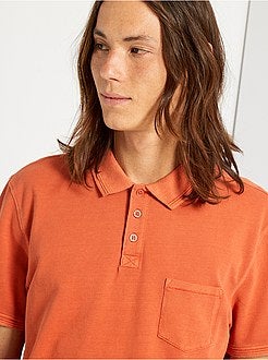 Polo com bolso frontal - Kiabi