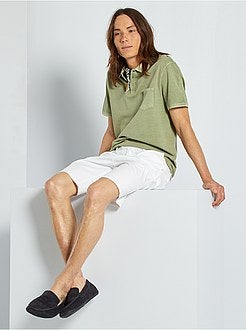 Polo com bolso frontal - Kiabi