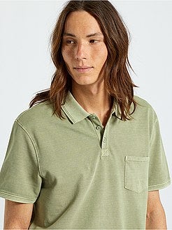 Polo com bolso frontal - Kiabi