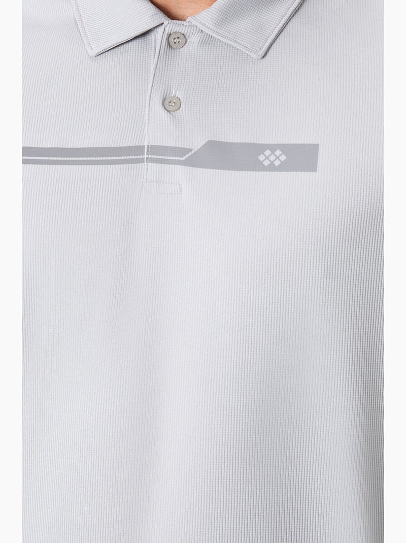 Polo com botões tommy Cinza claro - Kiabi