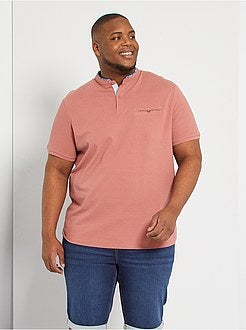 Polo com colarinho mao - Kiabi