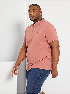 Polo com colarinho mao - Kiabi