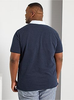 Polo com colarinho oxford - Kiabi