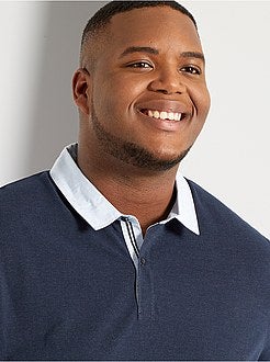 Polo com colarinho oxford - Kiabi