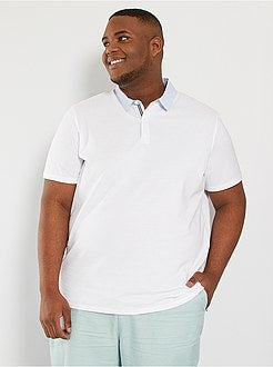 Polo com colarinho oxford - Kiabi