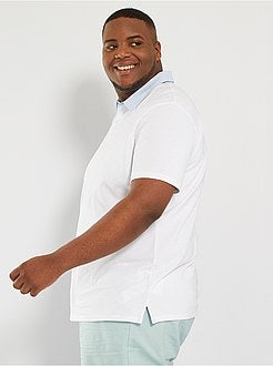 Polo com colarinho oxford - Kiabi