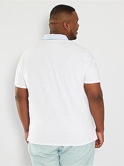 Polo com colarinho oxford - Kiabi