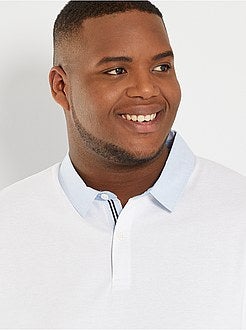 Polo com colarinho oxford - Kiabi