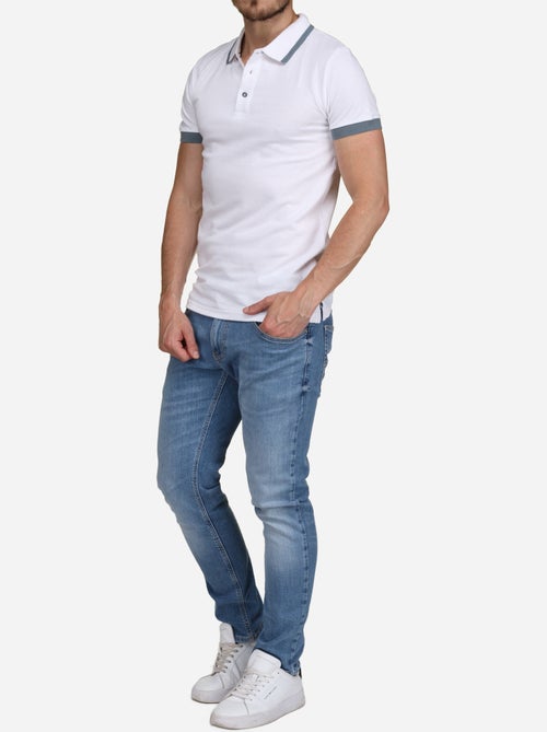 Polo com debrum - Bill Tornade - Kiabi Polo com debrum - Bill Tornade - Kiabi