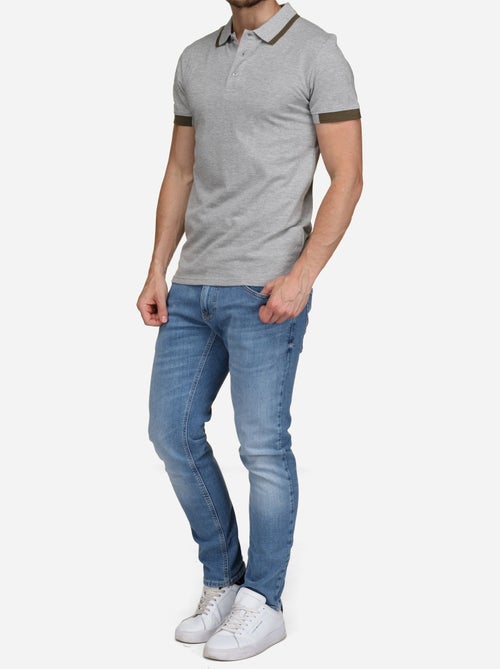 Polo com debrum - Bill Tornade - Kiabi Polo com debrum - Bill Tornade - Kiabi