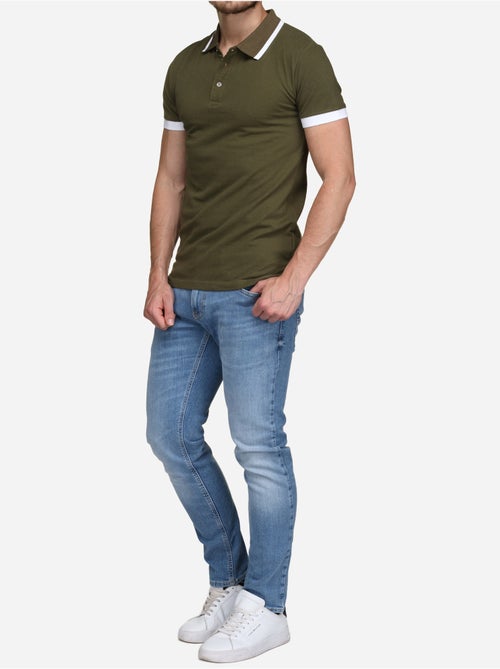 Polo com debrum - Bill Tornade - Kiabi Polo com debrum - Bill Tornade - Kiabi