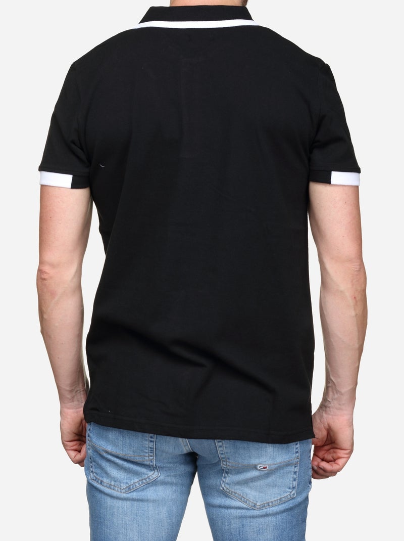 Polo com debrum - Torrente Preto - Kiabi
