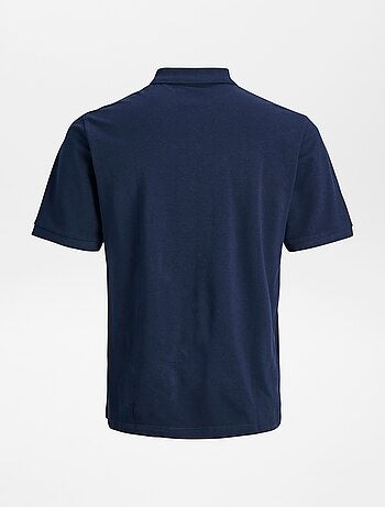 Polo com estampado frontal 'JJ Rebel'