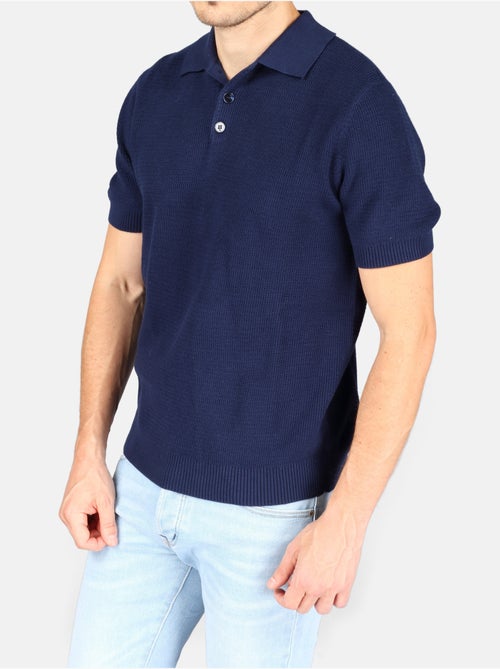 Polo com gola abotoada - Kenzarro - Kiabi