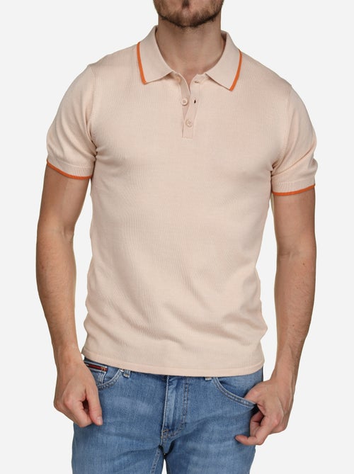 Polo com gola com debrum - Bill Tornade - Kiabi
