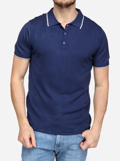 Polo com gola com debrum - Bill Tornade - Kiabi