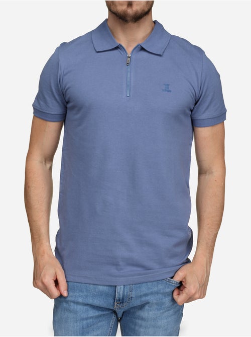 Polo com gola com fecho - Torrente - Kiabi