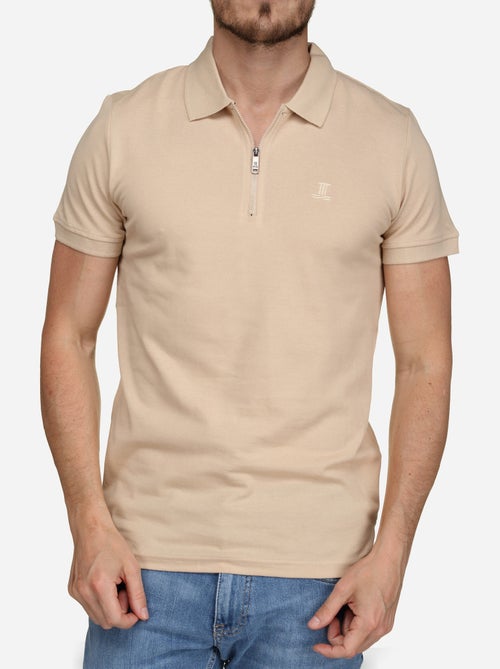Polo com gola com fecho - Torrente - Kiabi Polo com gola com fecho - Torrente - Kiabi