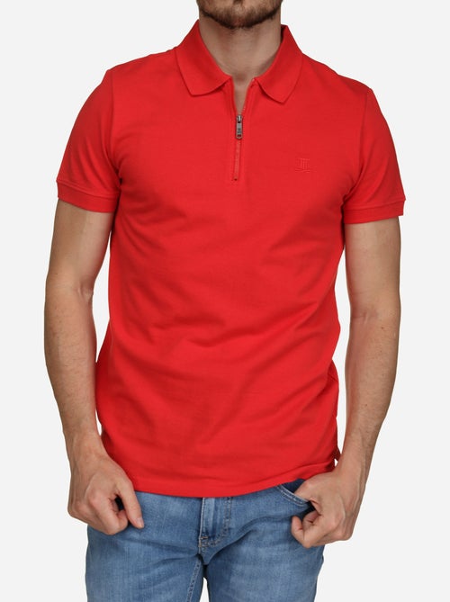 Polo com gola com fecho - Torrente - Kiabi Polo com gola com fecho - Torrente - Kiabi