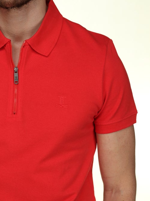 Polo com gola com fecho - Torrente - Kiabi Polo com gola com fecho - Torrente - Kiabi