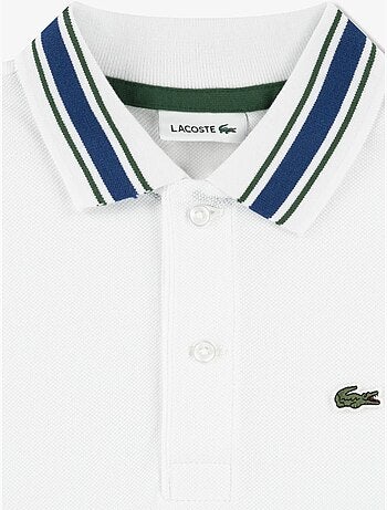 Polo com gola de polo - lacoste