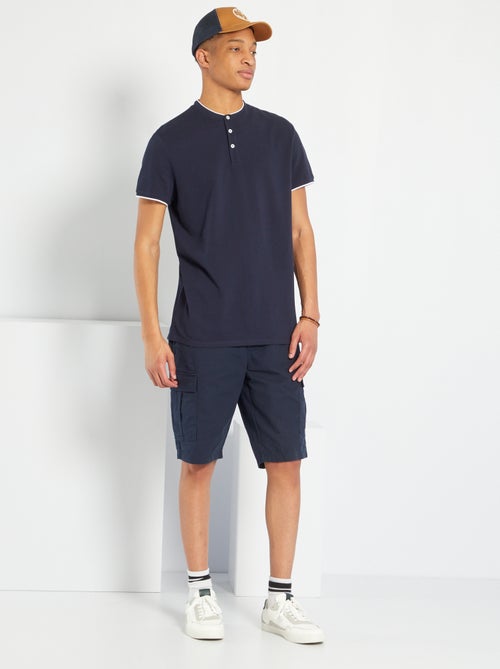Polo com gola mao +1,90 m - Kiabi