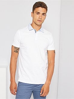 Polo com gola oxford - Kiabi