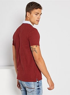 Polo com gola oxford - Kiabi