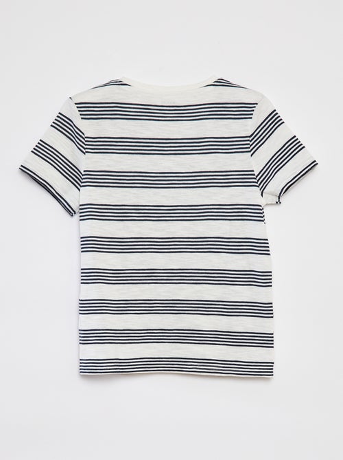 Polo com gola tunisina - Kiabi