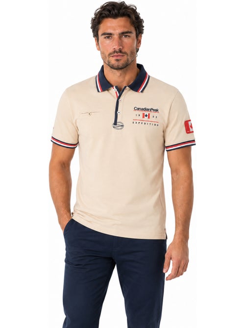 Polo com riscas contrastantes konbustybleak – canadian peak - Kiabi