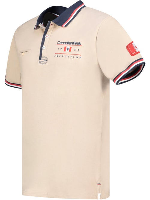 Polo com riscas contrastantes konbustybleak – canadian peak - Kiabi
