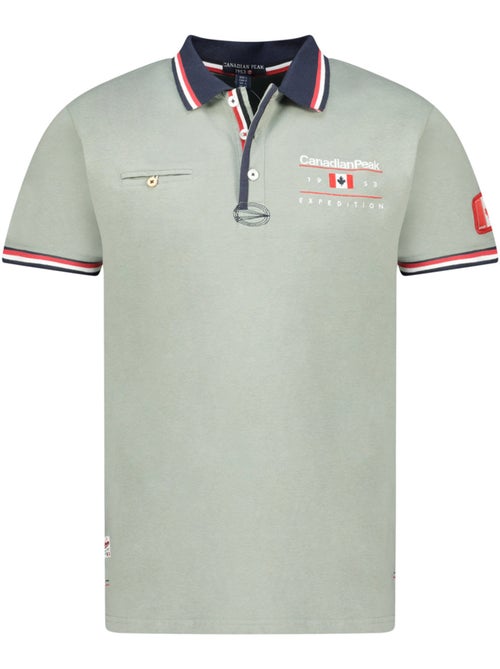 Polo com riscas contrastantes konbustybleak – canadian peak - Kiabi