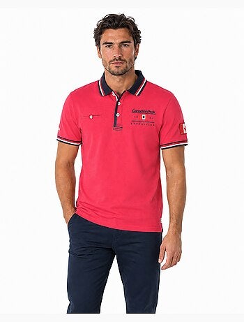 Polo com riscas contrastantes konbustybleak – canadian peak