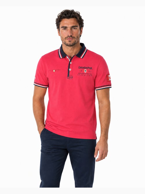 Polo com riscas contrastantes konbustybleak – canadian peak - Kiabi