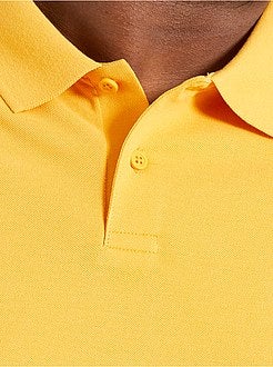 Polo conforto piqué de algodão - Kiabi