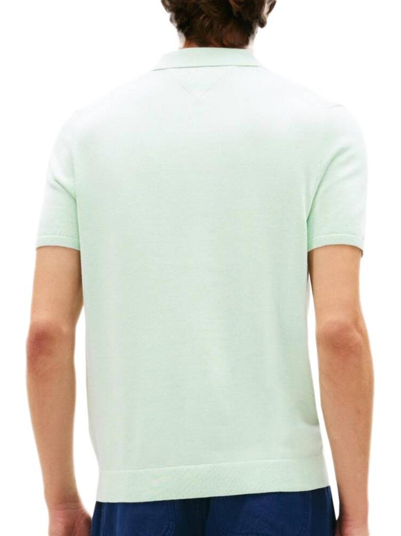 Polo de algodão essencial tommy hilfiger para homem Verde - Kiabi