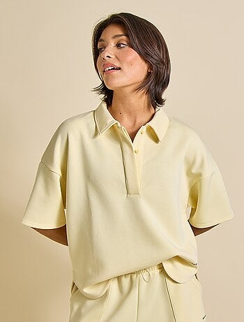 Polo de desporto oversize - (ekstract)